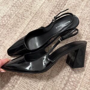 Marc Fisher Glossy Slingback Pump